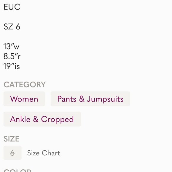 Lululemon cropped leggings - Picture 4 of 6